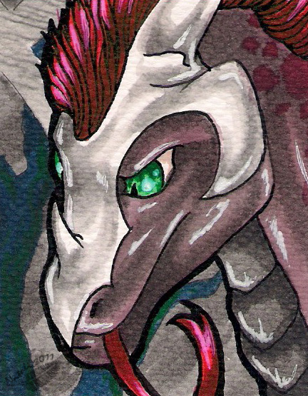 FireWolfAfro ACEO