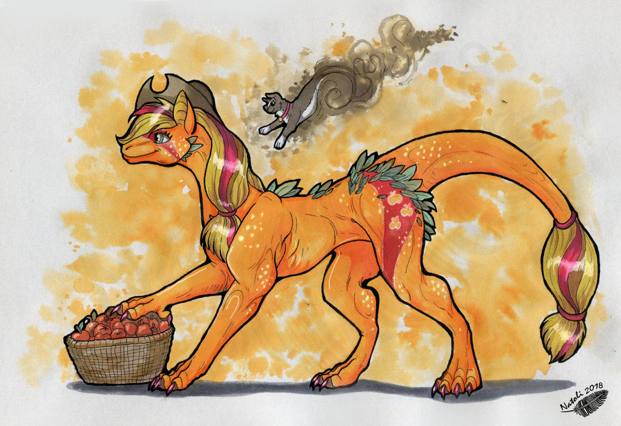 Dragon Applejack by Natoli