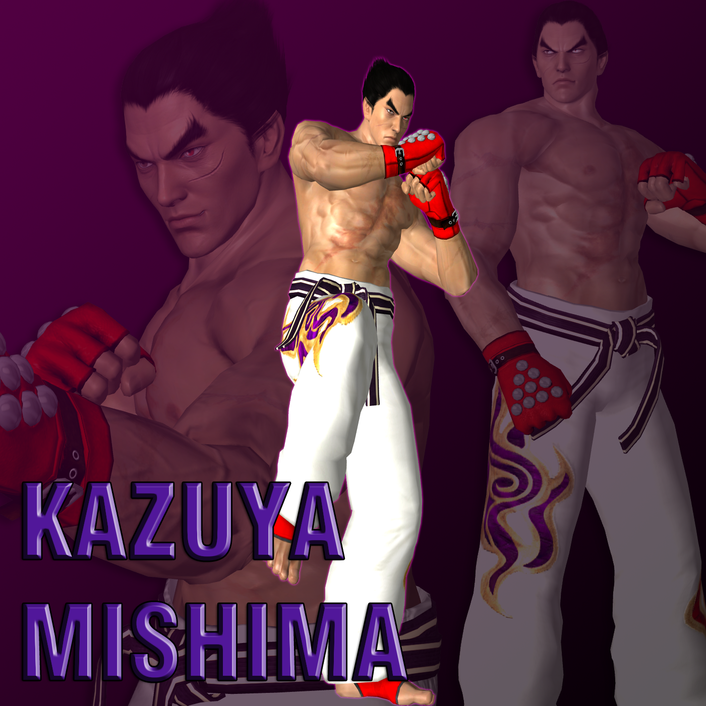 Tekken 4 Kazuya Mishima by DragonWarrior-HT on DeviantArt