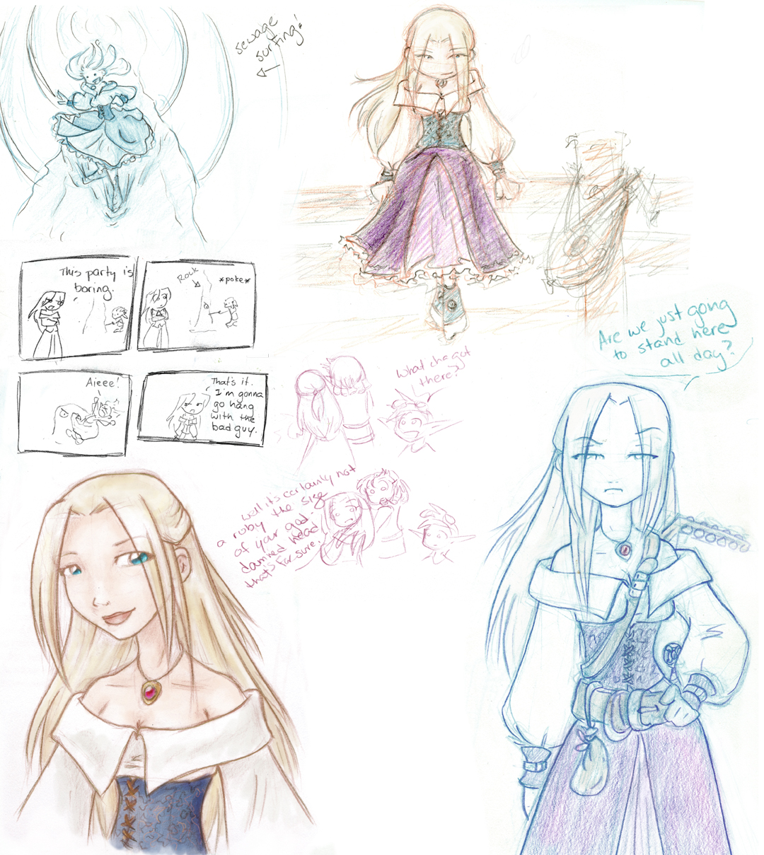 Sadirra Game Sketches 1