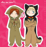 APH: Costumes GerIta by HulluMel