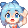 Cirno Waving Emote