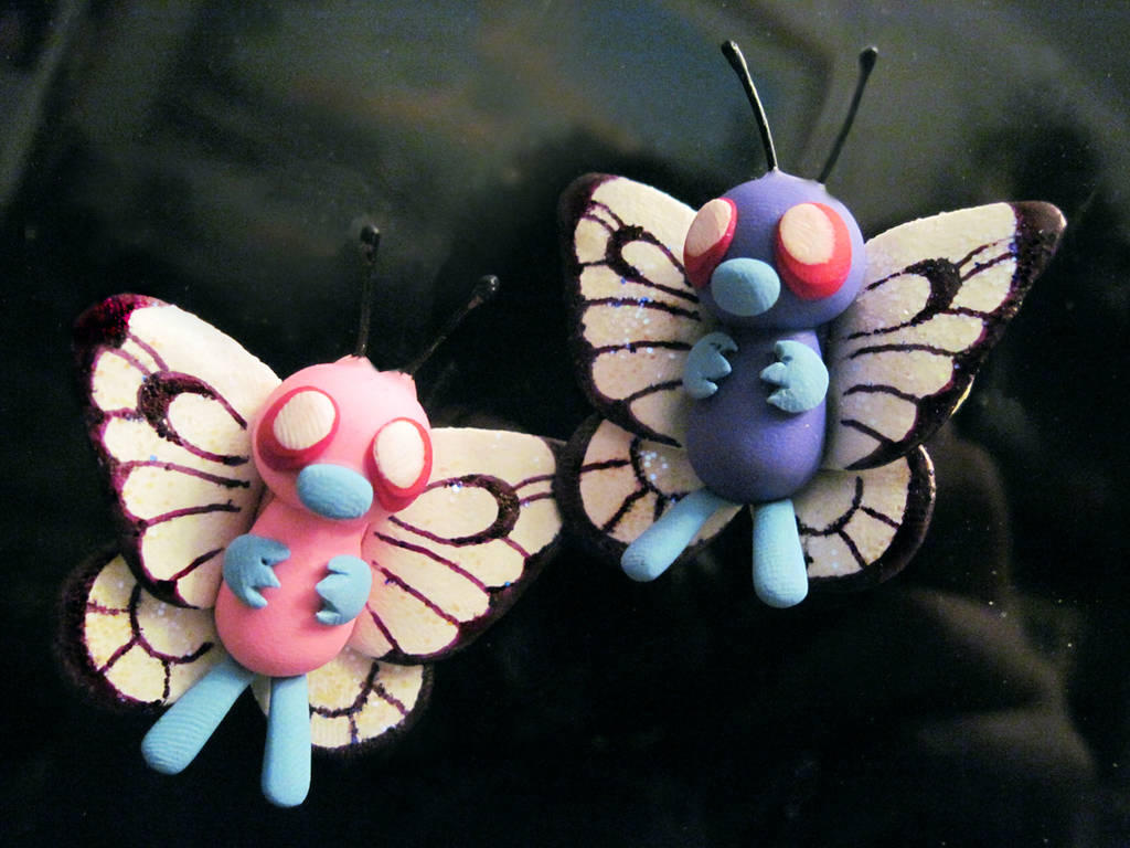 Pair of Butterfree! by Blazesnbreezes