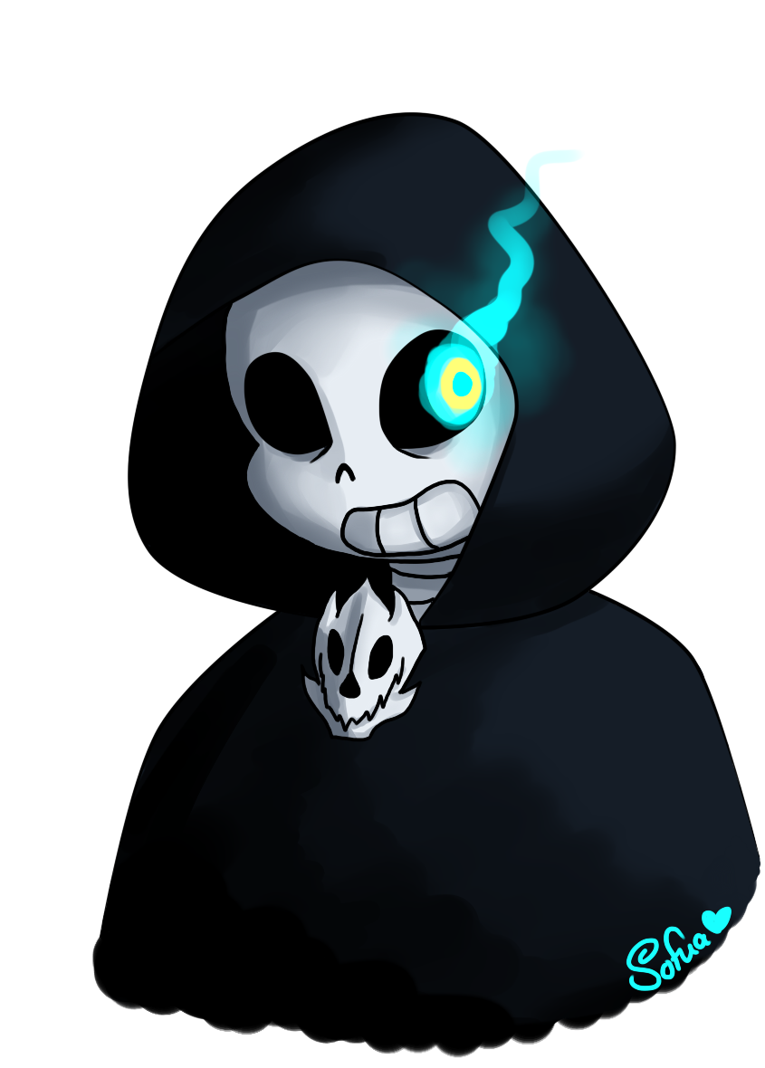 Reapertale - Reaper Sans by EmmaraLesserEstudio on DeviantArt