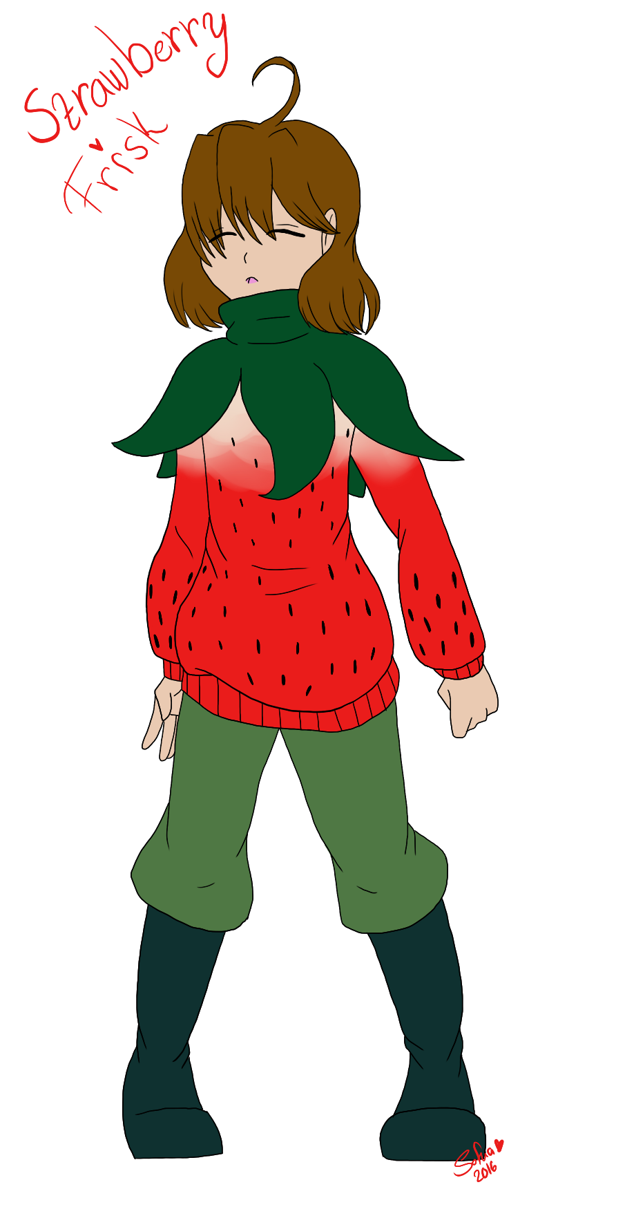 :fanart: Strawberry!Frisk