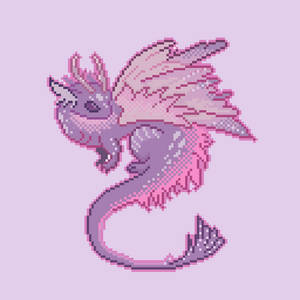 Tiny flower dragon