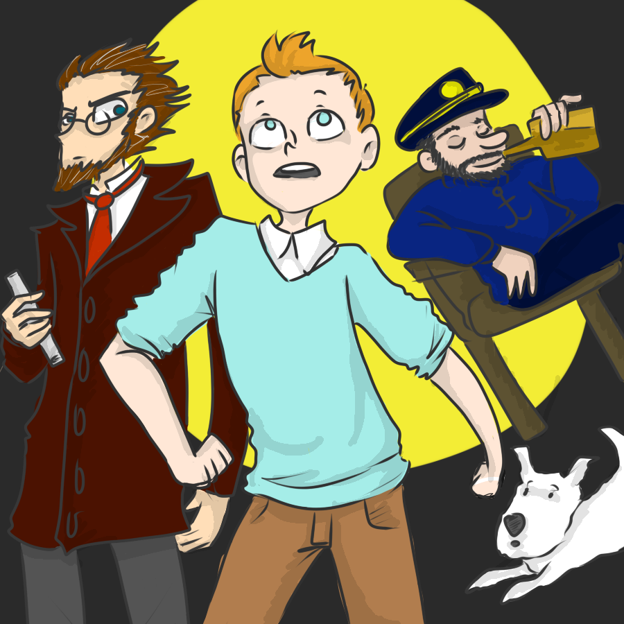 I saw Tintin