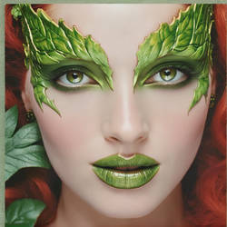 Poison Ivy Green Lips