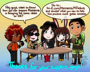 Team CFVY support MMF's Ko-fi