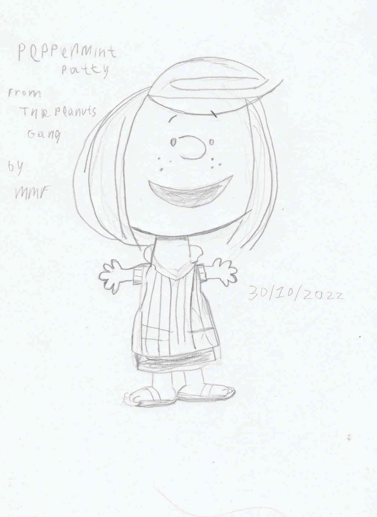 Peppermint Patty (WIP) by MattanzaMFedora on DeviantArt