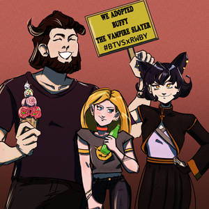 #BTVSxRWBY - Buffy Adopted by Kali and Ghira