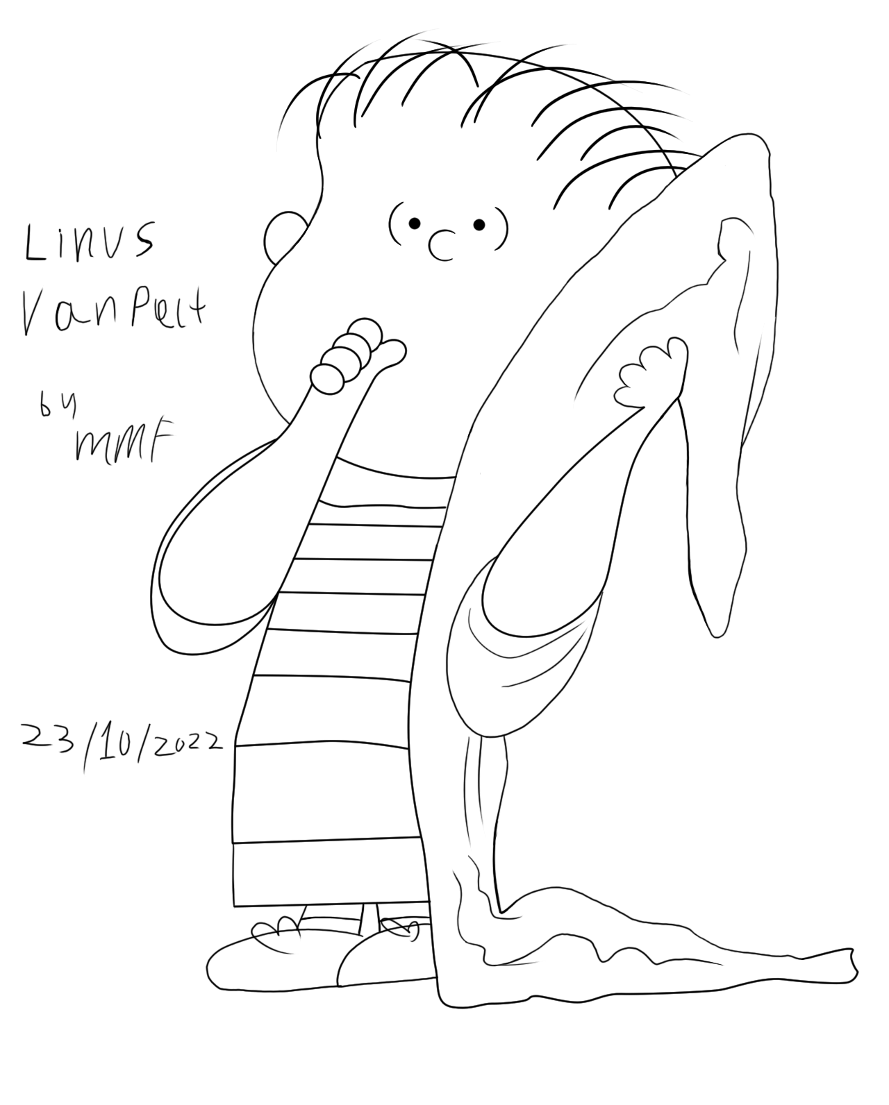 Linus Images Linus Van Pelt - Line Art by MattanzaMFedora on DeviantArt