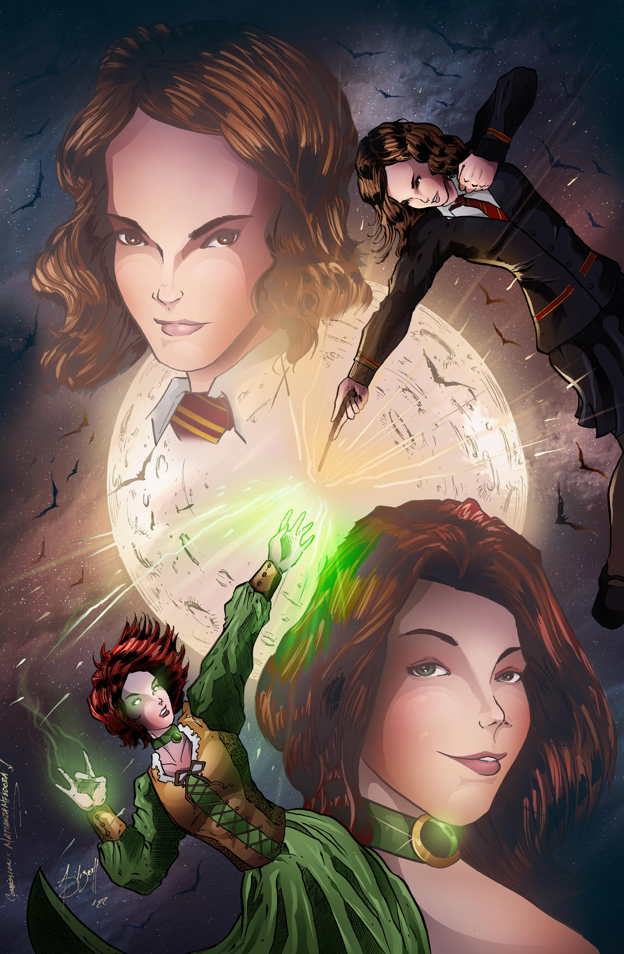 Hermione Granger vs Willow Rosenberg AfizethArt