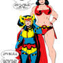 Barda fastens Buffy in her Battle Armour!