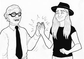 Meeting Ray Bradbury!