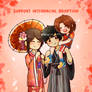 Cute Japanese Couple with English Son