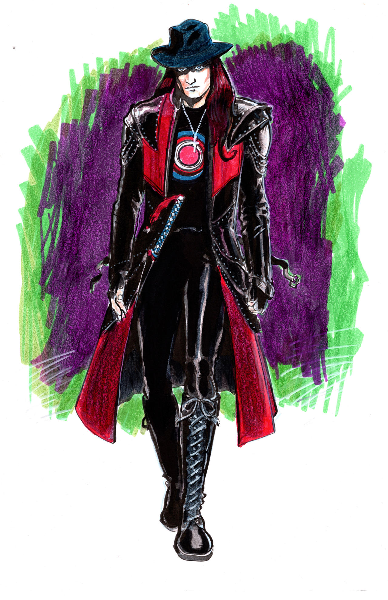 Avon Ryder - The Half-Mortal of Hampshire - My OC