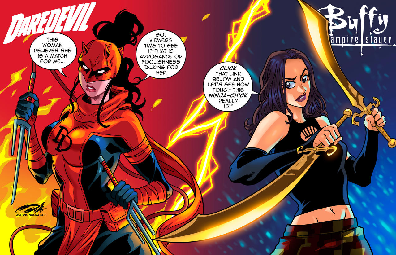 Elektra Natchios vs Faith Lehane Death Battle