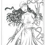Elektra Nachios sketch by Nomi Rana