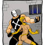 Punched out by Crossbones