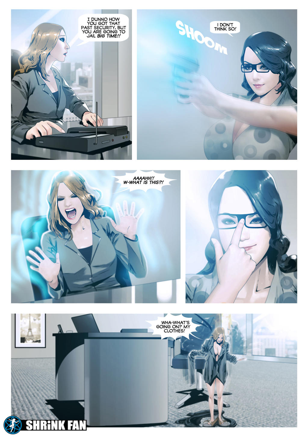 Shrinking the Boss by on DeviantArt