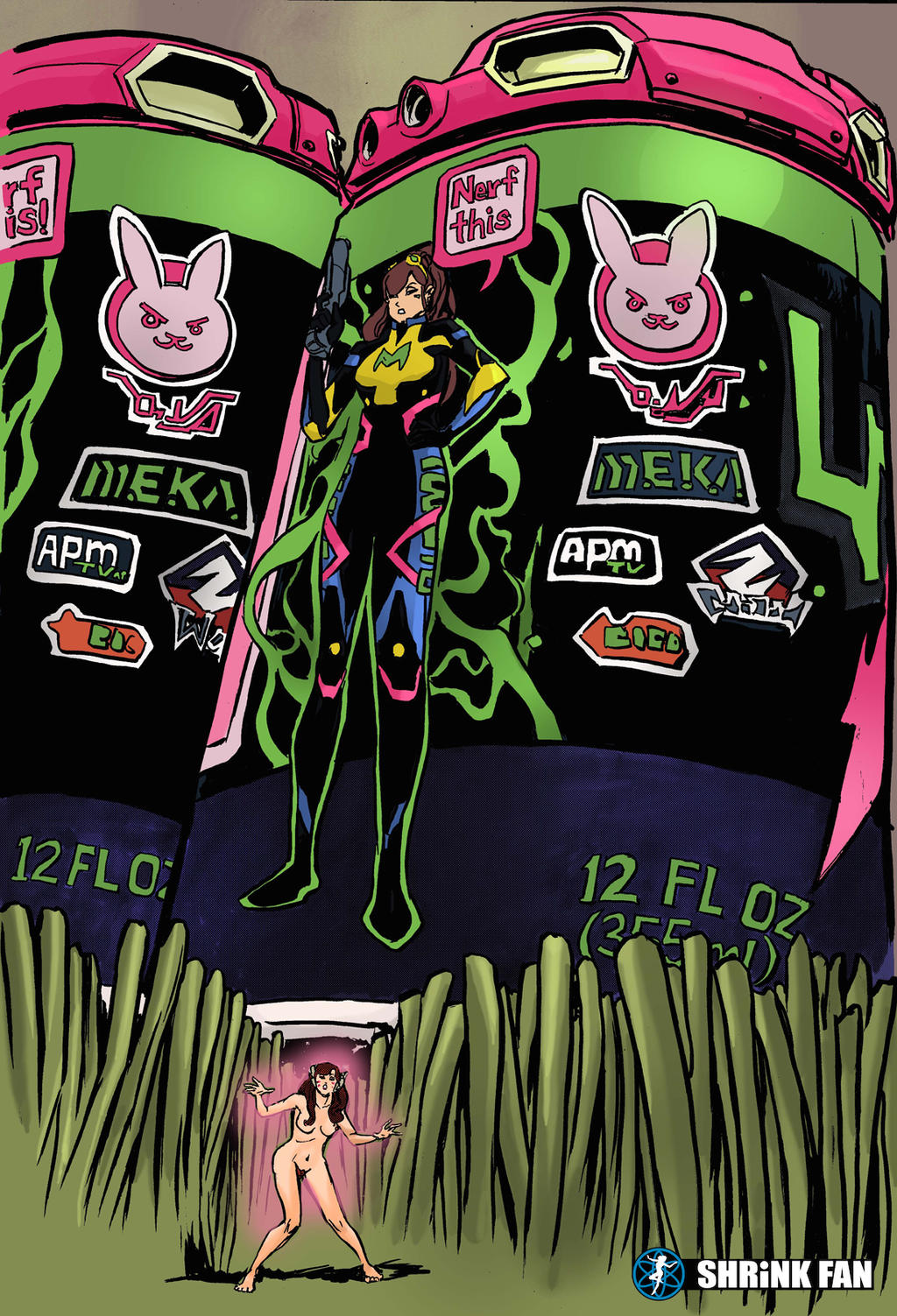 D. Va Gets a Little Nerfed by on DeviantArt