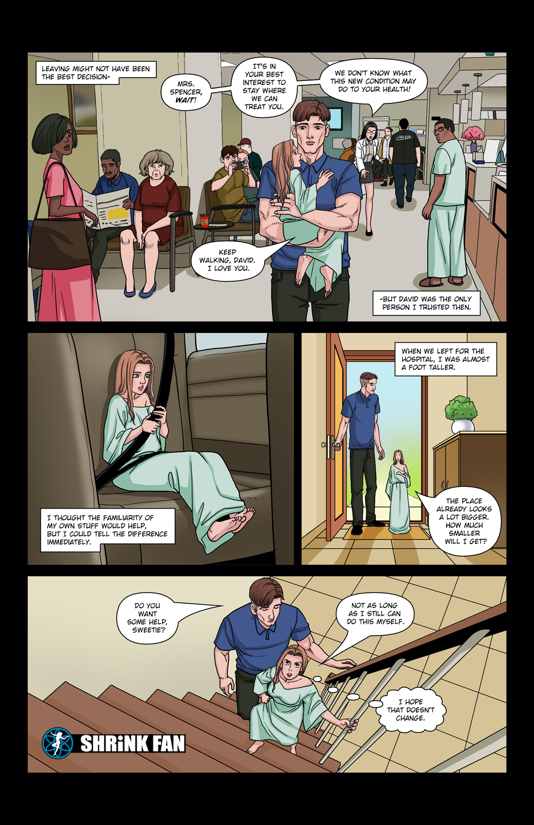 Sarah Spencer Shrinks Again by on DeviantArt