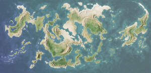 Fantasy World Map 01