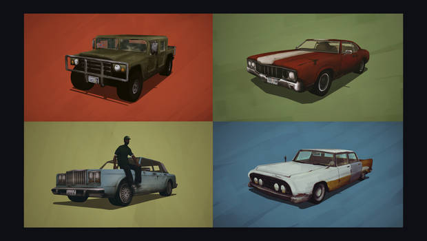 The Cars of GTA