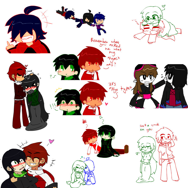 FWR Doodle Dump by CinnamonRollo on DeviantArt