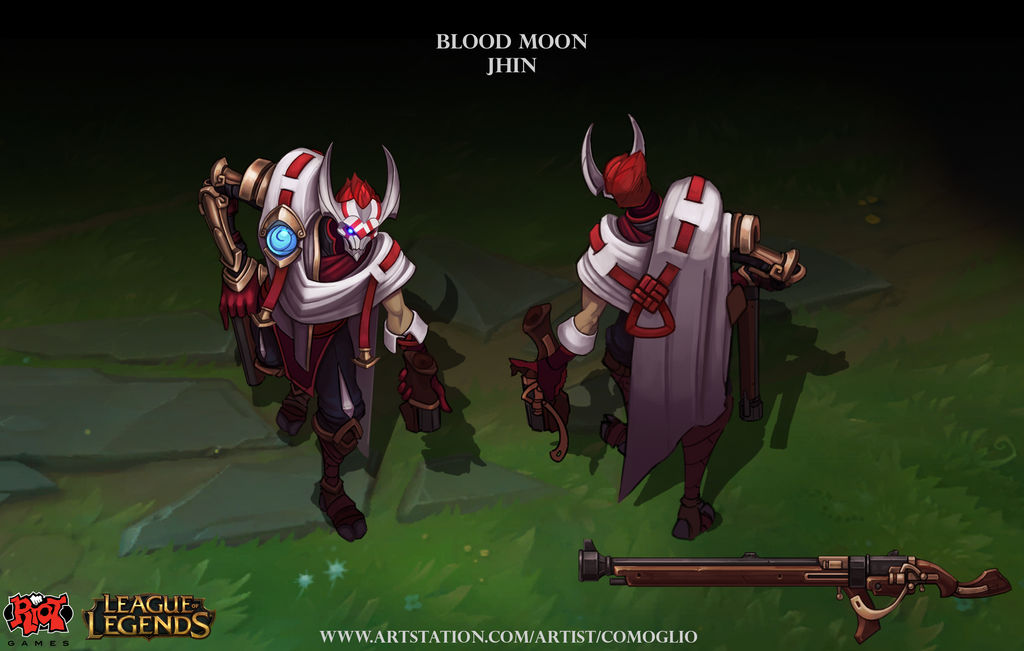 Blood Moon Jhin Fanart