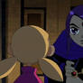 Raven and Melvin Teen Titans