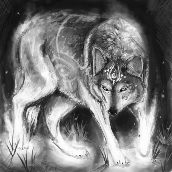 Spirit Wolf by Corey-H on DeviantArt