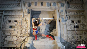 LegsEmporium Elena as WonderWoman