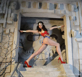 Wonder Woman's Sexy Long Beautiful Legs - Elena