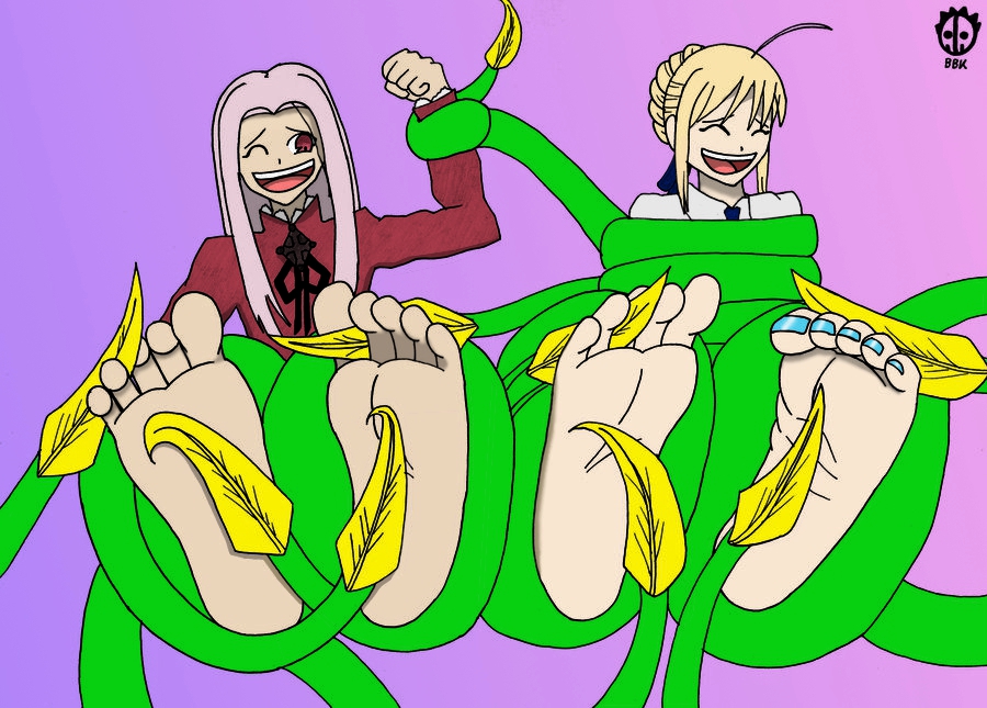 Terror of the Tickling Tentacles! Colored