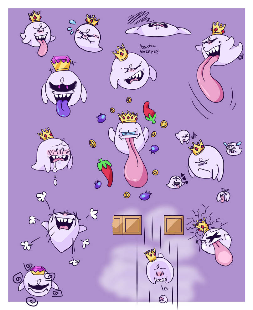 Boo Expression King Boo Expressions by Sarsee on DeviantArt