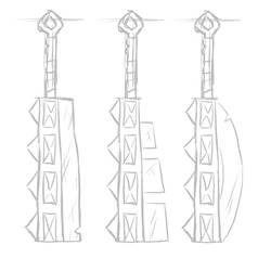 Oni sketches weapon 01