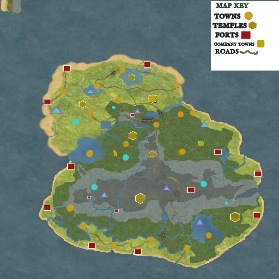 Map With The Key And Secrets by pog2299874 on DeviantArt