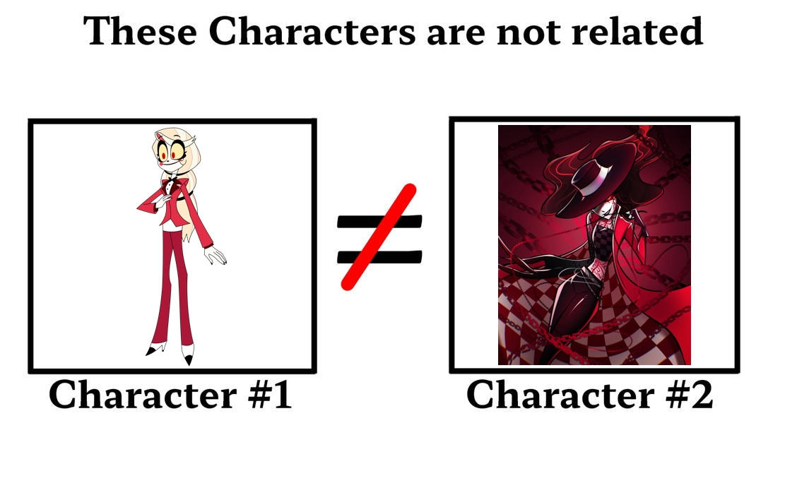 Charlie and Roo are not family BUT are connected by TheAverageCommenter ...