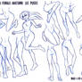 Manga Female Leg Poses