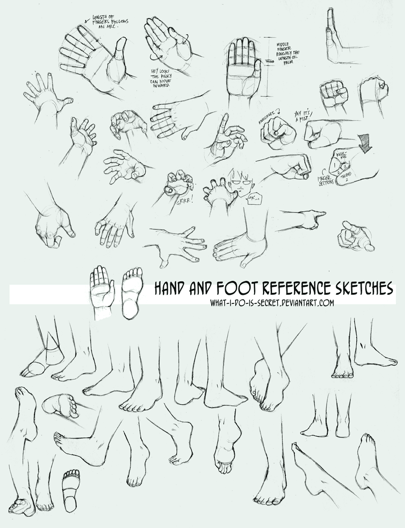 Multireference: Hands and Feet
