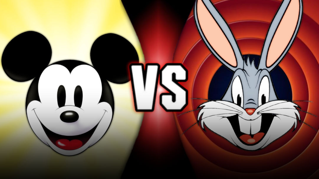 Mickey Mouse VS Bugs Bunny by ArseneSpyro2019 on DeviantArt