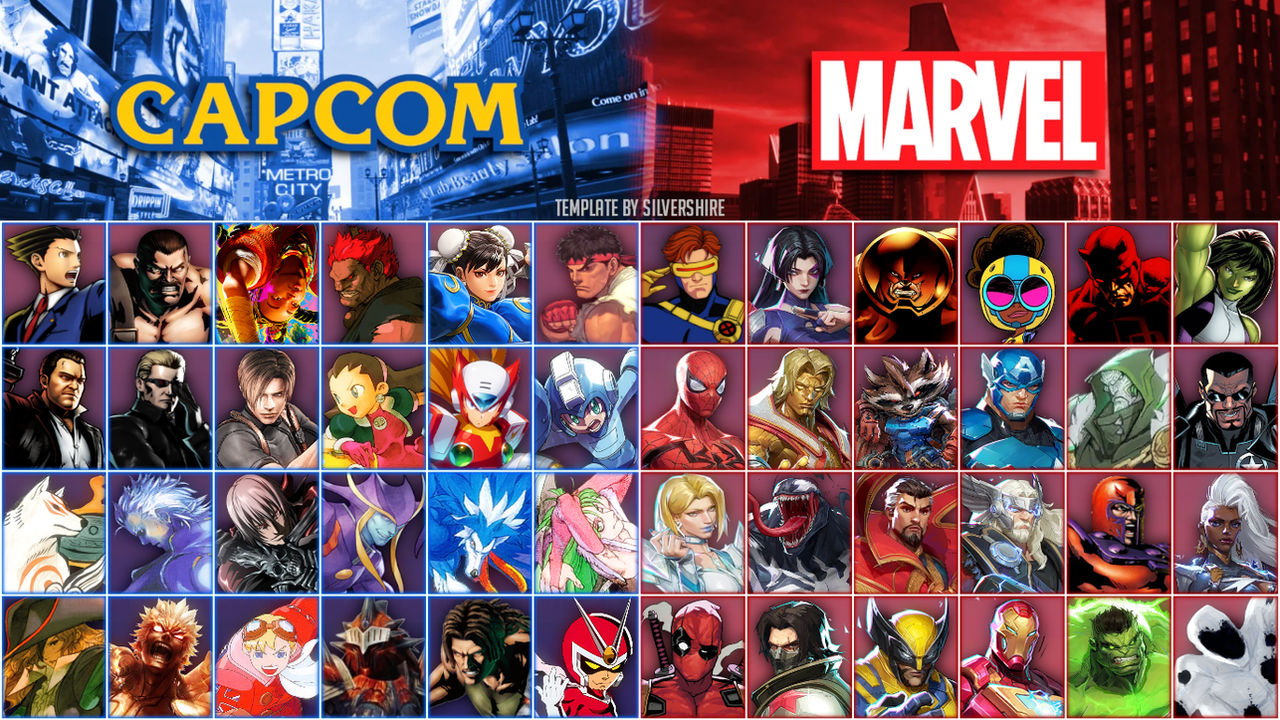 My Fanmade Marvel VS Capcom Roster (May 2025) by ArseneSpyro2019 on ...