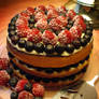 Mixed Berry Custard Genoise