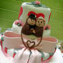 Monkey Wedding Cake