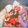 Pink 21st Birthday Cake Box