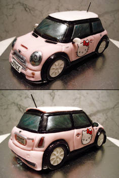 Hello Kitty Mini Cooper