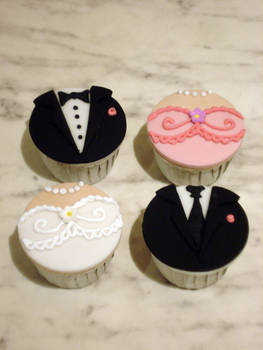 Bridal Party Cupcakes