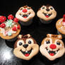 Chip And Dale Cupcakes 2D